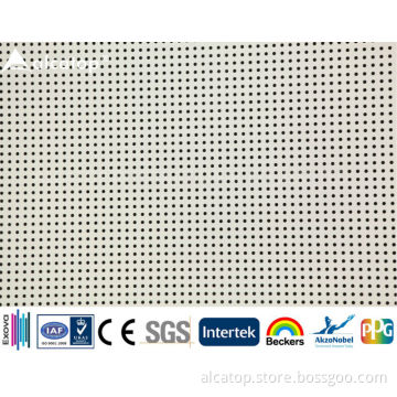 Sound Absorption Aluminum Ceiling Perforated